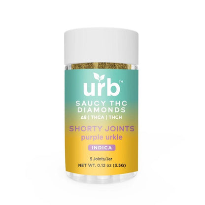 URB Saucy THC Diamonds Shorty Prerolls (5ct) | Prerolls | HQD Tech USA