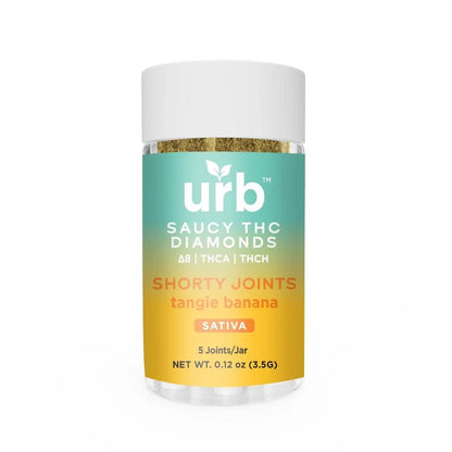 URB Saucy THC Diamonds Shorty Prerolls (5ct) | Prerolls | HQD Tech USA