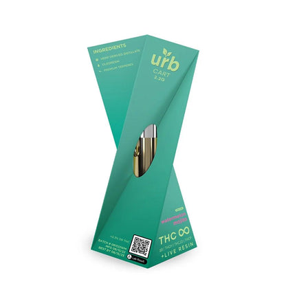 URB THC Infinity Cartridge 2.2ML | THC Vape Carts | HQD Tech USA