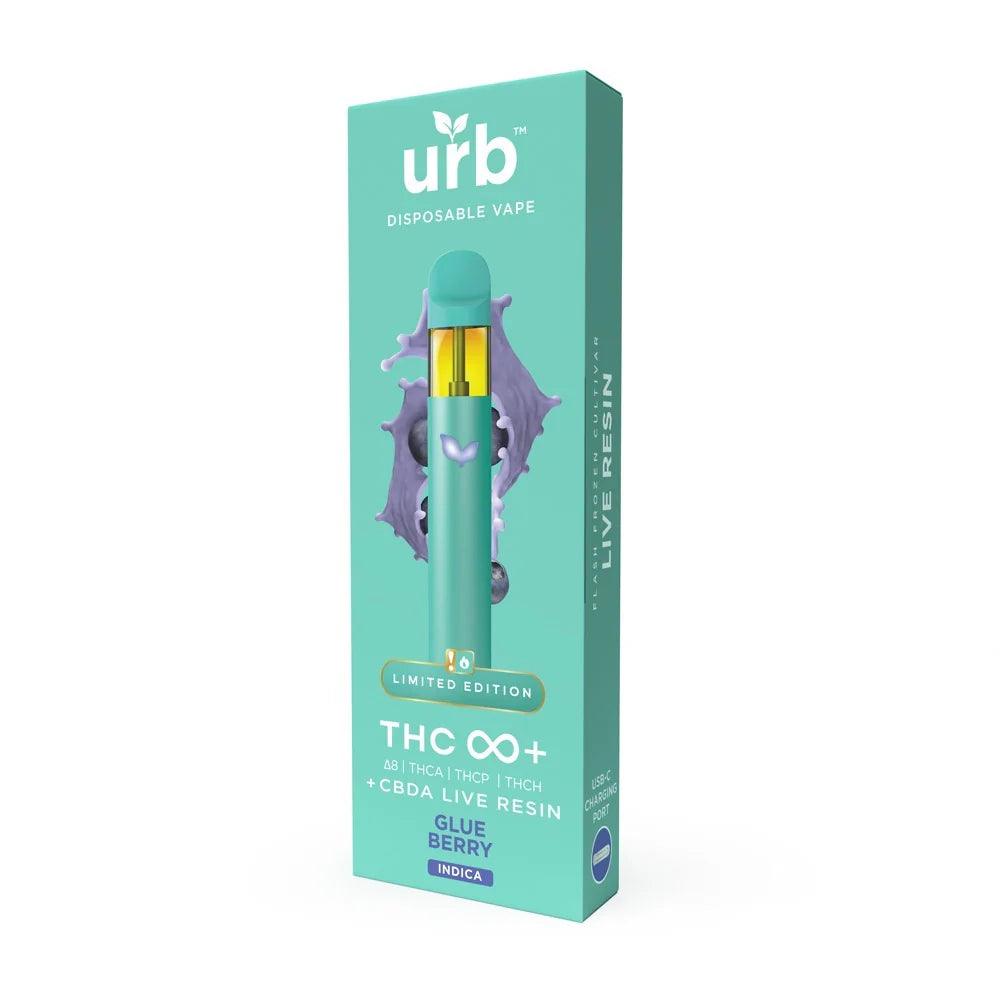 URB THC Infinity+ Disposable Vape 3G | THC Disposable Vapes | HQD Tech USA