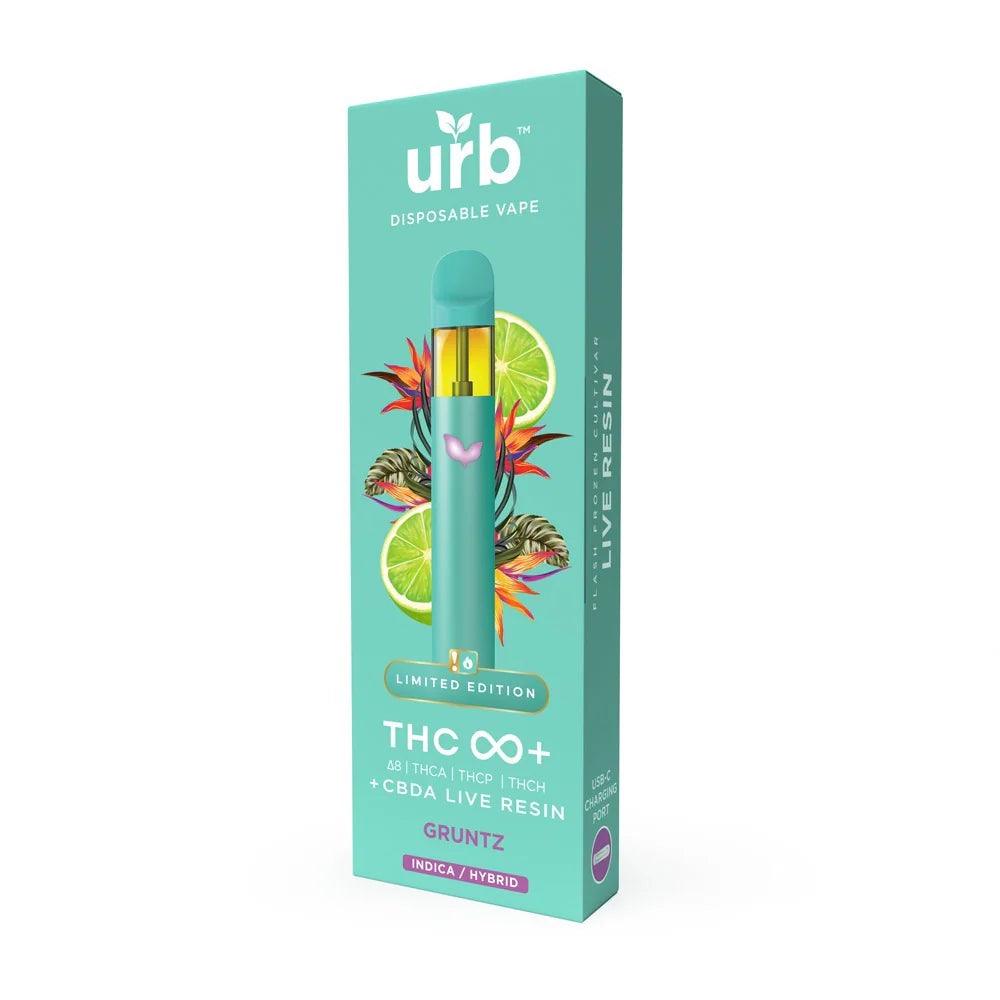 URB THC Infinity+ Disposable Vape 3G | THC Disposable Vapes | HQD Tech USA