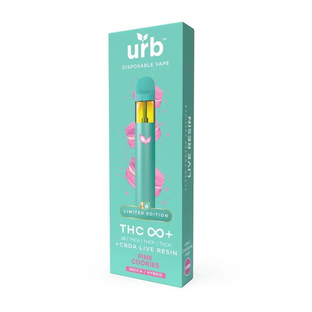 URB THC Infinity+ Disposable Vape 3G | THC Disposable Vapes | HQD Tech USA