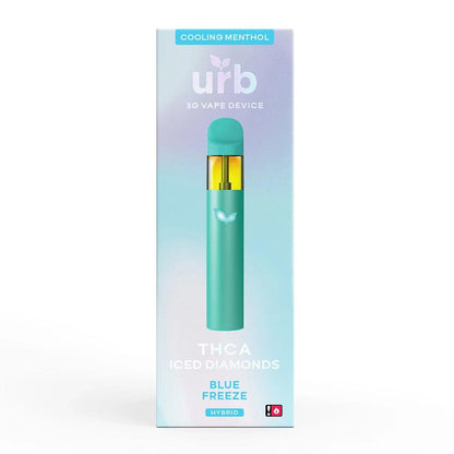 URB THCA Iced Diamonds Disposable 3G | THC Disposable Vapes | HQD Tech USA