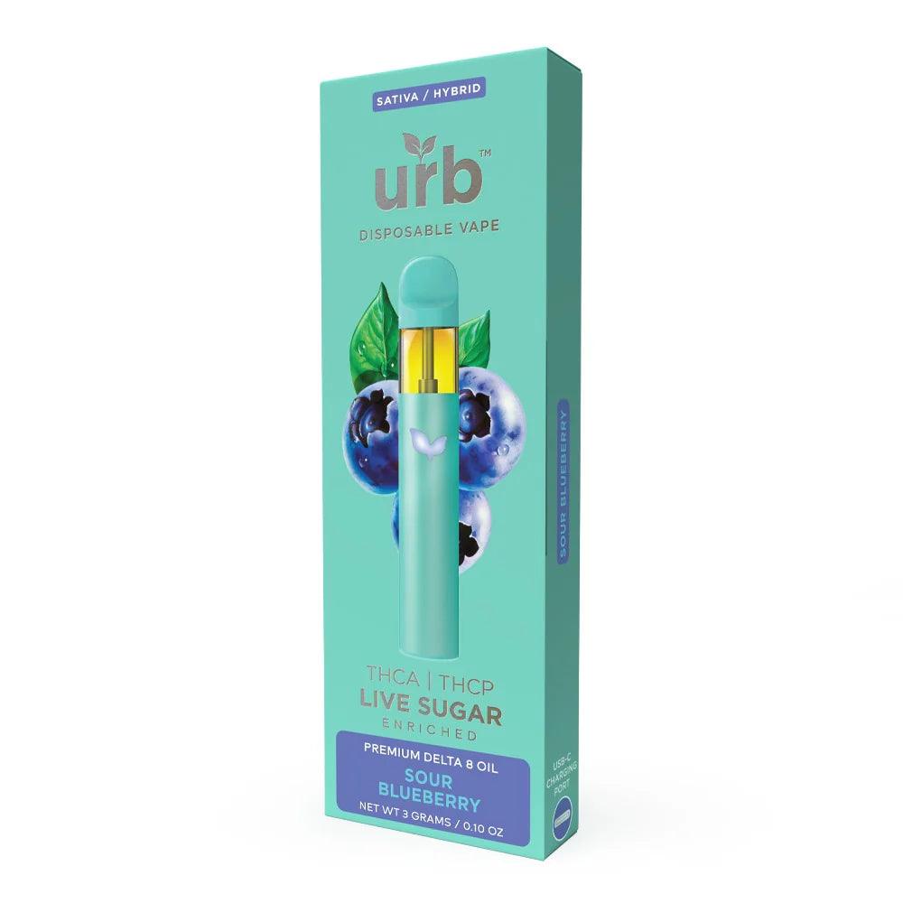 URB THCA Live Sugar Disposable 3ML | THC Disposable Vapes | HQD Tech USA