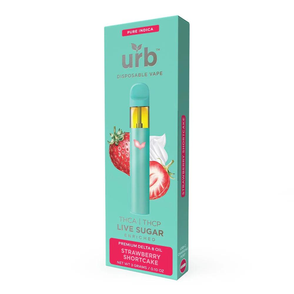 URB THCA Live Sugar Disposable 3ML | THC Disposable Vapes | HQD Tech USA