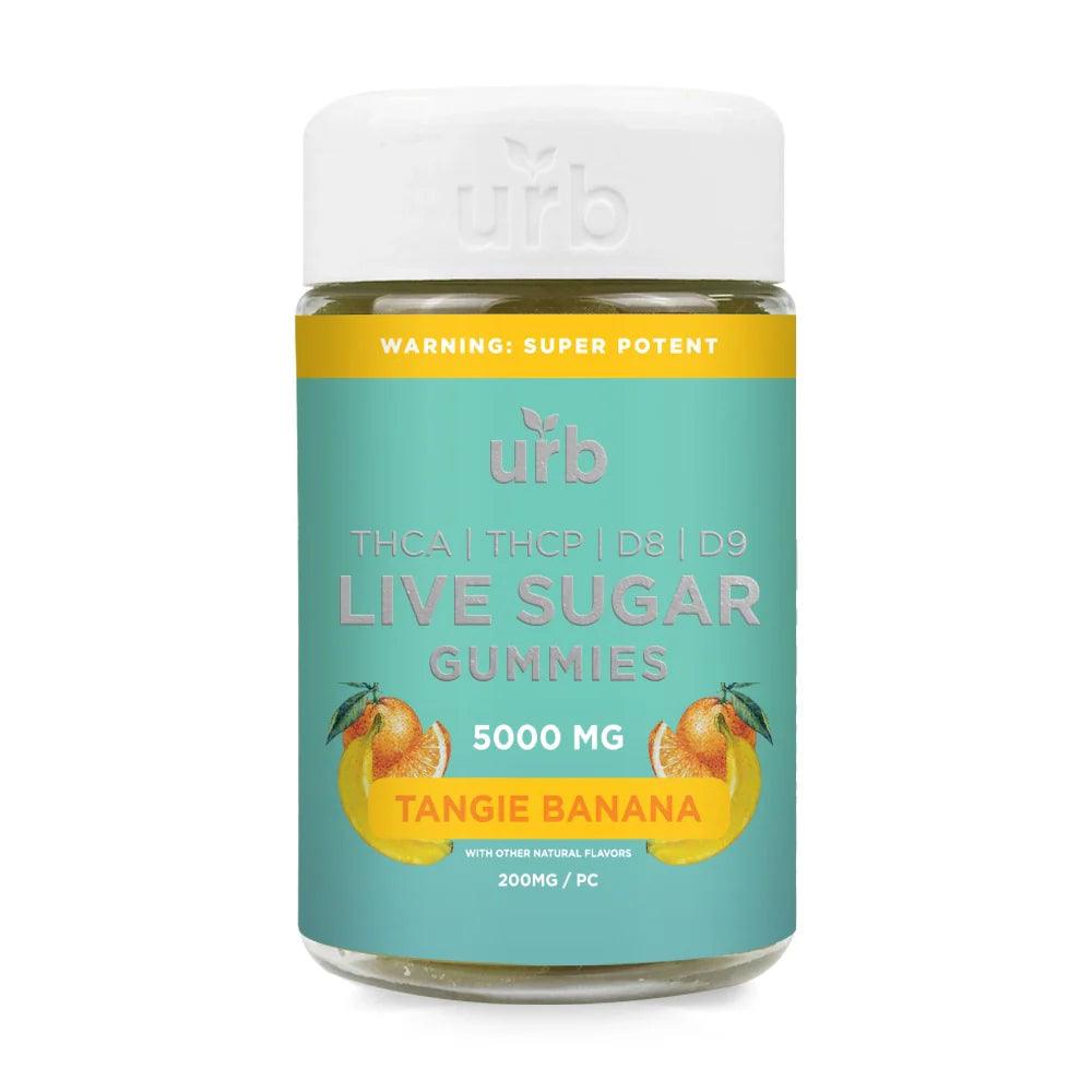 URB THCA Live Sugar Gummies 5000MG (25ct) | Gummies | HQD Tech USA