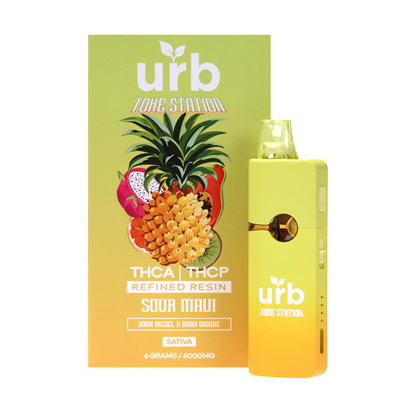 URB Toke Station THCa THCp Refined Resin Disposable Vape 6G