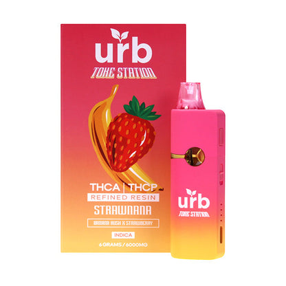 URB Toke Station THCa THCp Refined Resin Disposable Vape 6G