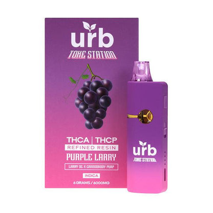 URB Toke Station THCa THCp Refined Resin Disposable Vape 6G | THC Disposable Vapes | HQD Tech USA