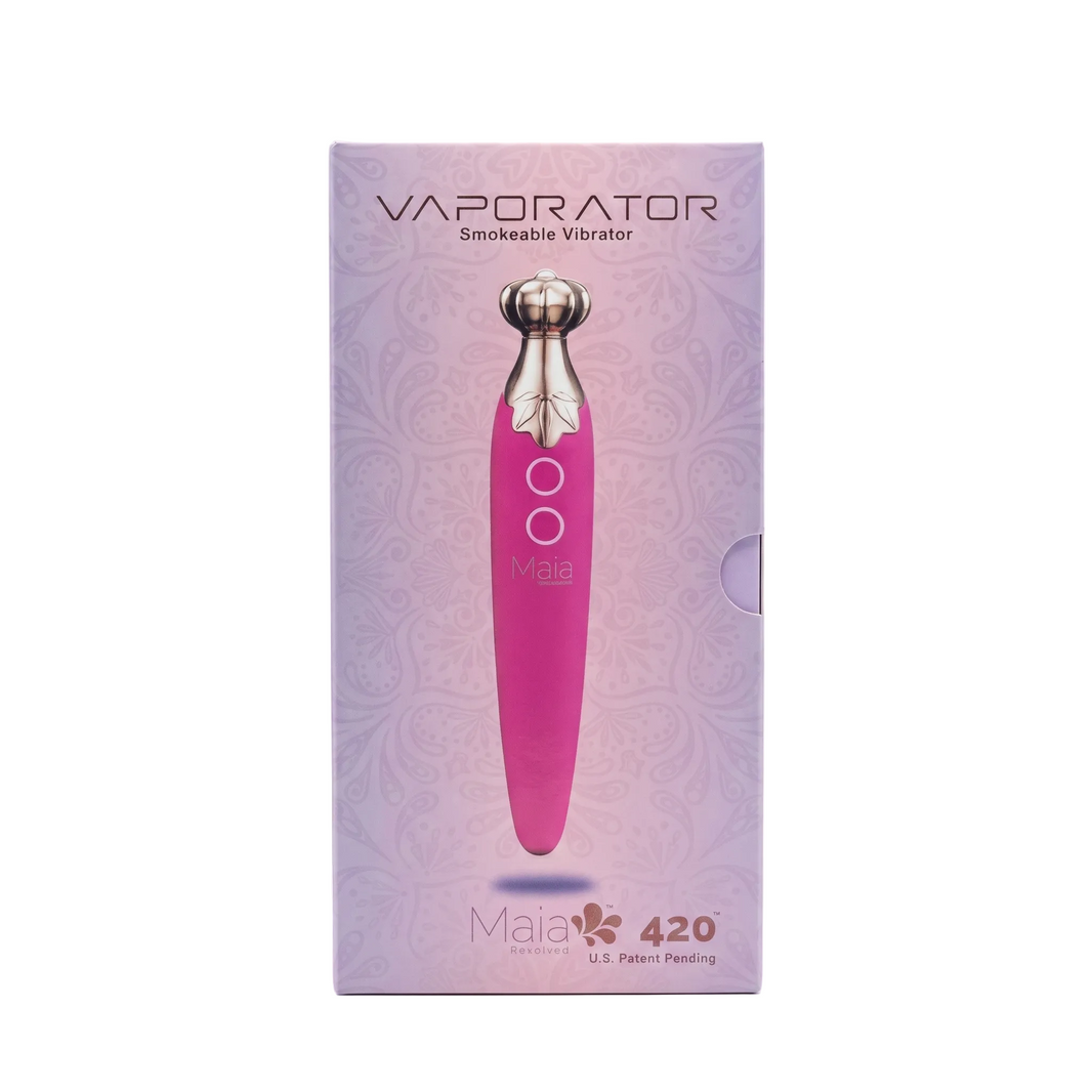 Vaporator Smokeable Vibrator 420 - Pink Champagne