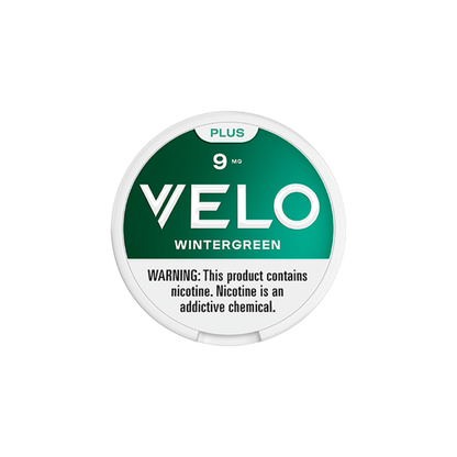 VELO Plus Nicotine Pouches 9mg - Wintergreen