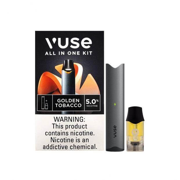 Vuse All In One Kit - Golden Tobacco - hqdtechusa