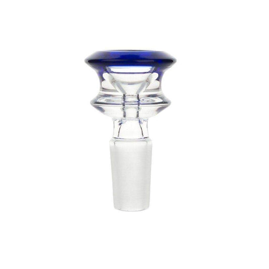 Wide Round Grip Glass Bowl - 18mm Male - hqdtechusa