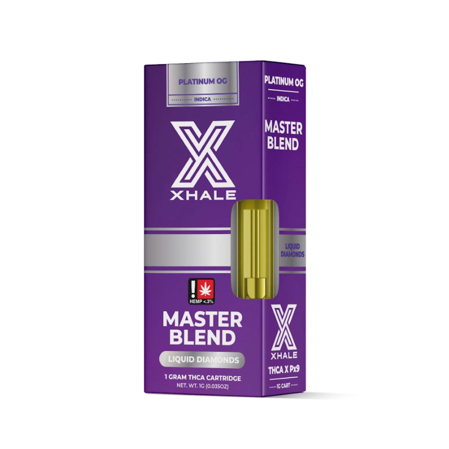 Xhale THC-A Blend Platinum OG Cartridge - 1000mg - hqdtechusa