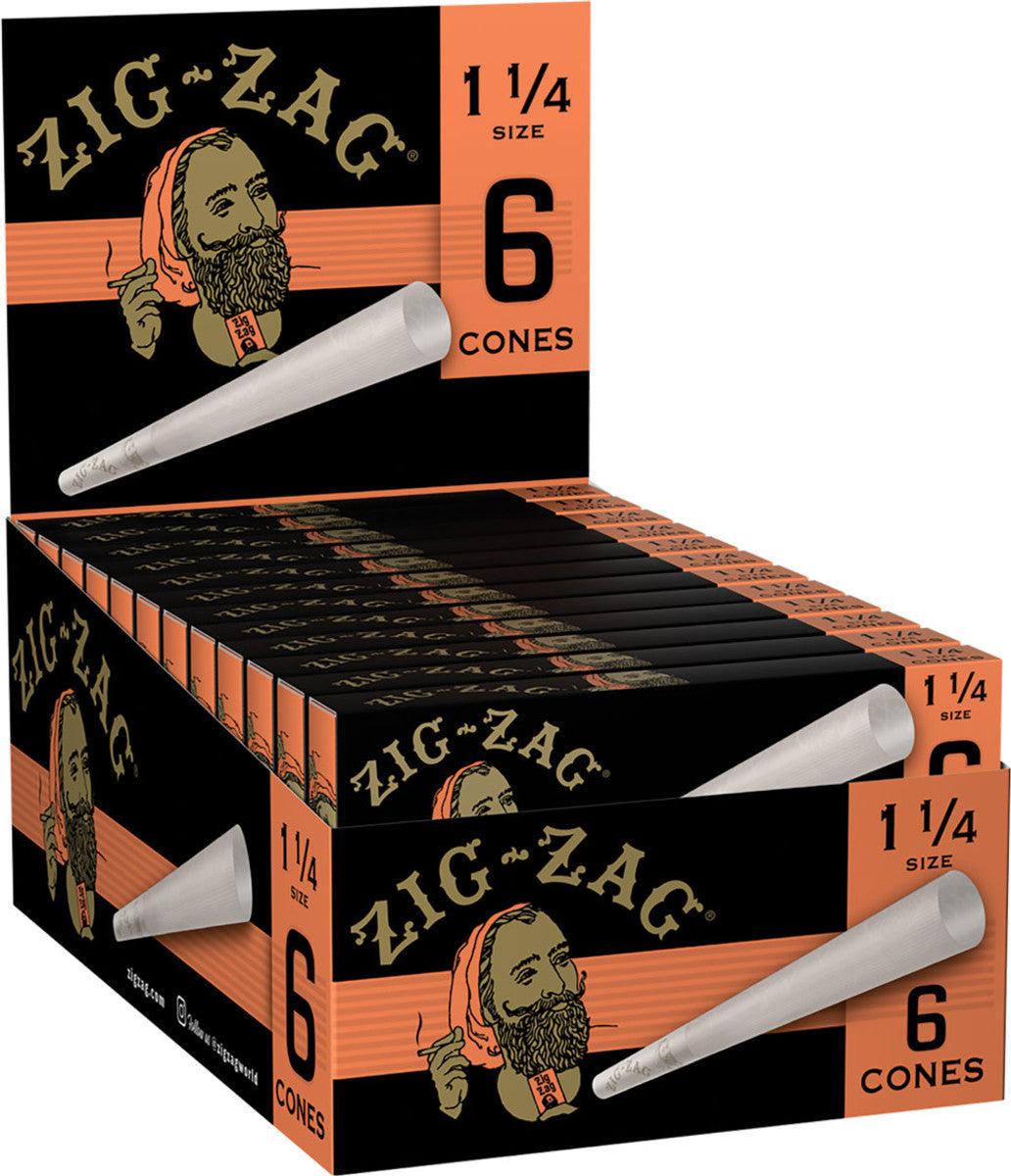 Zig Zag Pre-Rolled Cones - 1 1/4