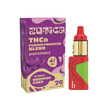 Zotica Big Cloud Wedding Cake THC-A Vaporizer - 7000mg