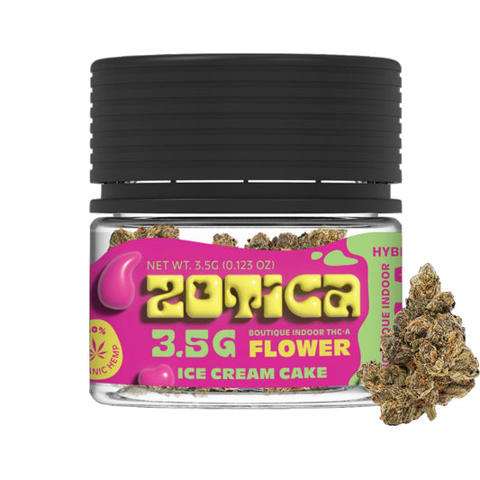 Zotica Ice Cream Cake THC-A Flower - 3.5g - hqdtechusa