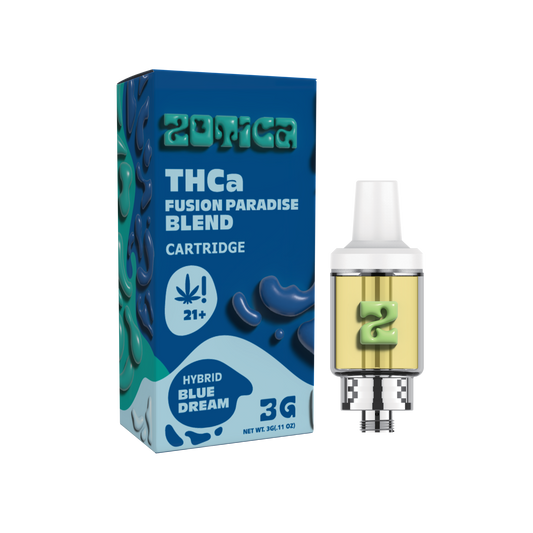 Zotica Paradise Blend Blue Dream THC-A Cartridge - 3000mg