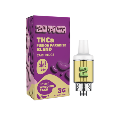 Zotica Paradise Blend Wedding Cake THC-A Cartridge - 3000mg