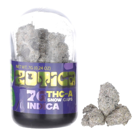 Zotica Snow Cap Indica THC-A Flower - 7g - hqdtechusa