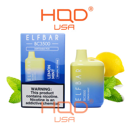 Elf Bar | BC3500 Disposable Vape Lemon Mint 3500 Puffs