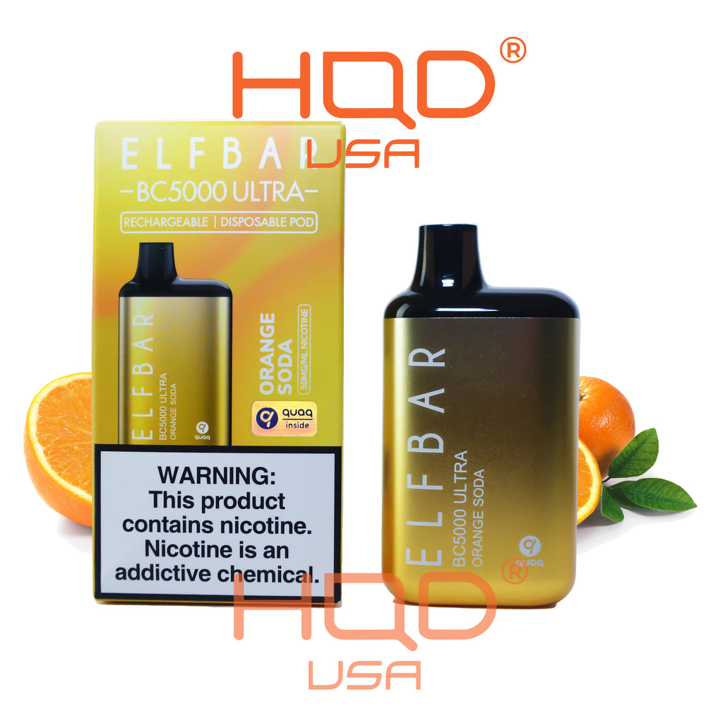 Elf Bar | Ultra BC5000 Disposable Vape Orange Soda 5000 Puffs
