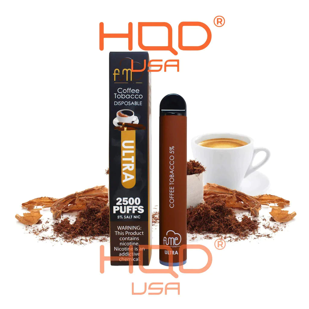 Fume | Ultra Disposable Vape Coffee Tobacco 2500 Puffs