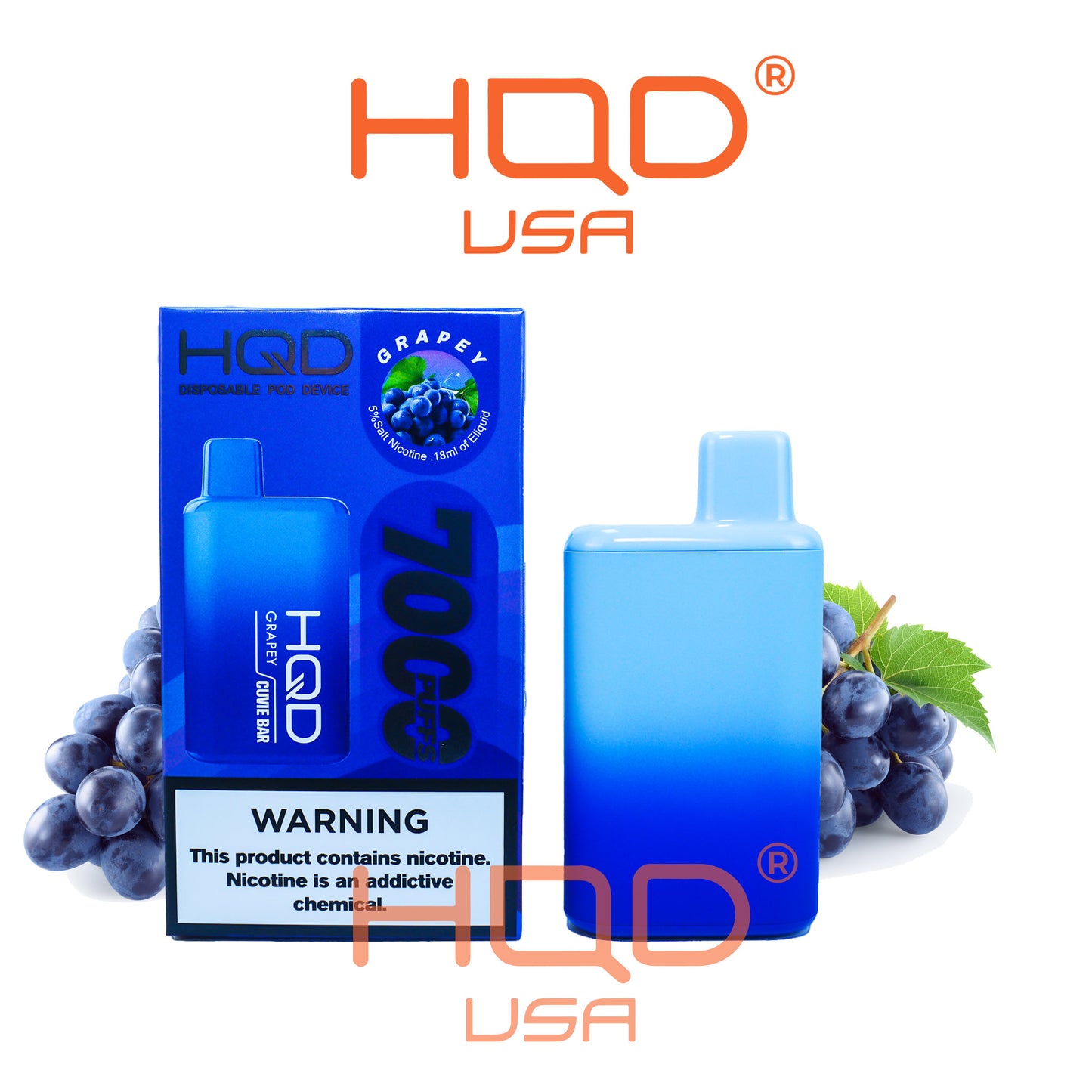 HQD I Cuvie Bar Disposable Vape Device 5% Nicotine - hqdtechusa