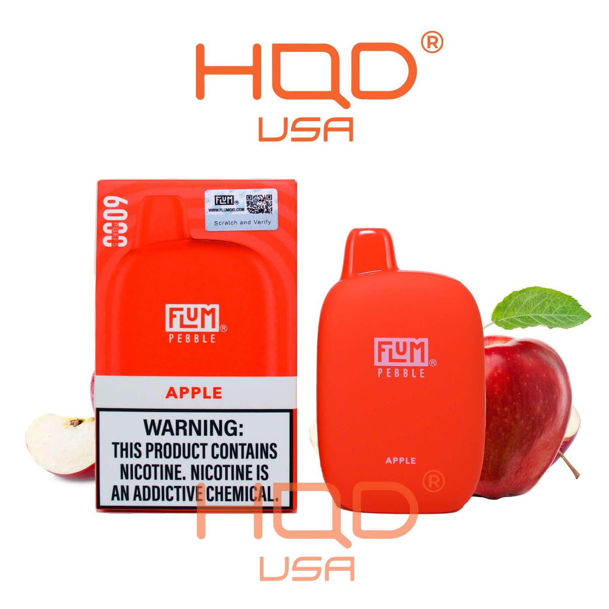 Flum Pebble 6000 Rechargeable Disposable Vape HQD Tech USA Flum Pebble 6000 Rechargeable Disposable Vape HQD Tech USA