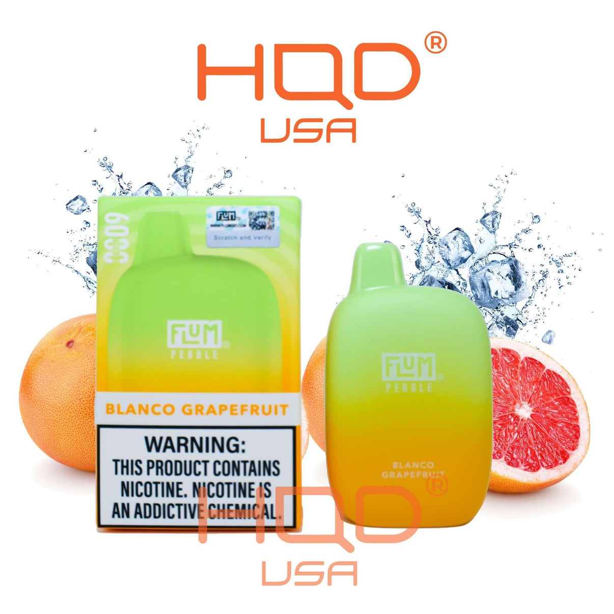 Flum Pebble 6000 Rechargeable Disposable Vape HQD Tech USA Flum Pebble 6000 Rechargeable Disposable Vape HQD Tech USA