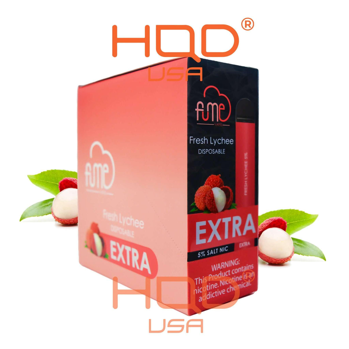 Fume Extra 1500 Disposable Vape 10-Pck HQD Tech USA Fume Extra 1500 Disposable Vape 10-Pck HQD Tech USA