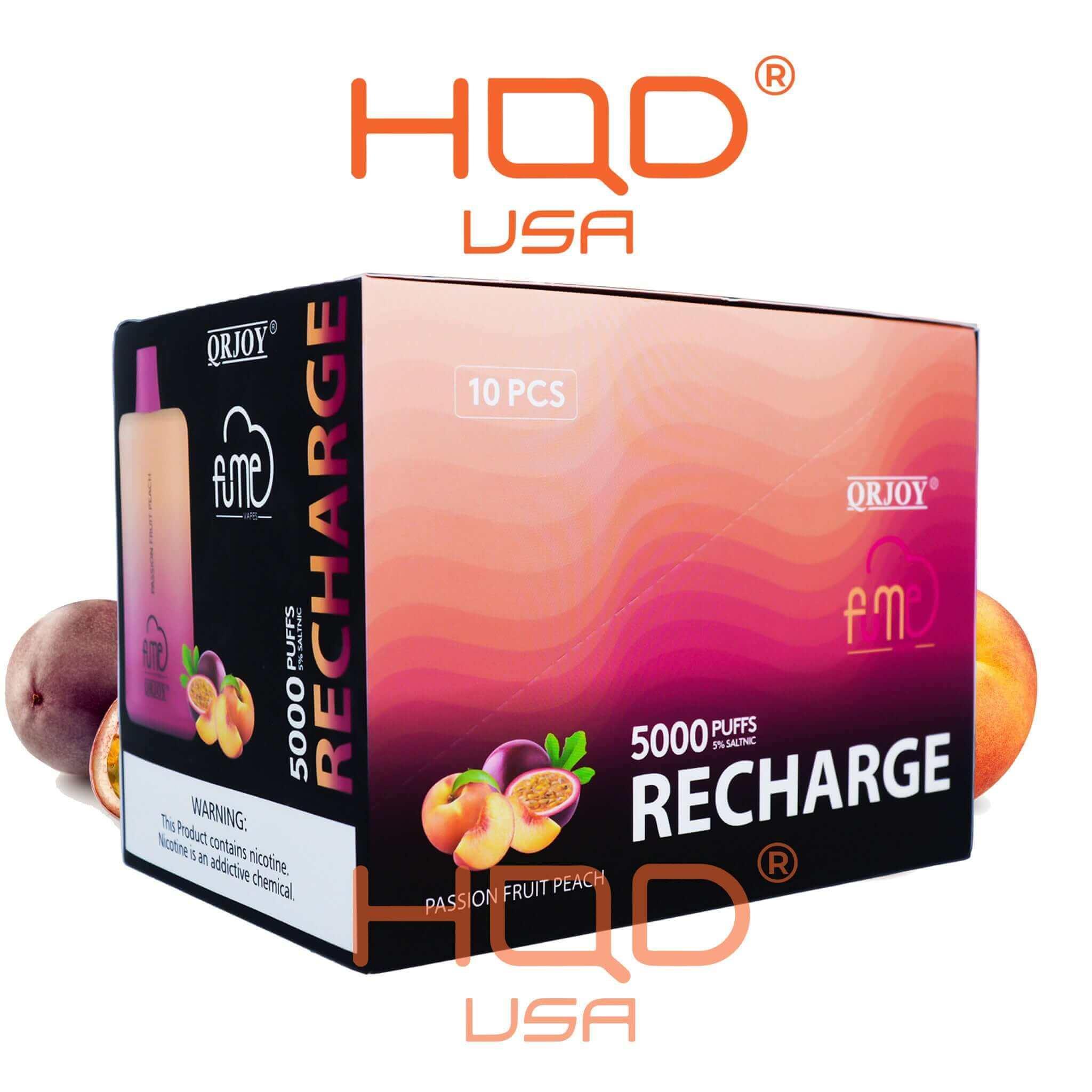 Fume | Recharge (10 Pack) | Disposable Vapes | HQD Tech USA