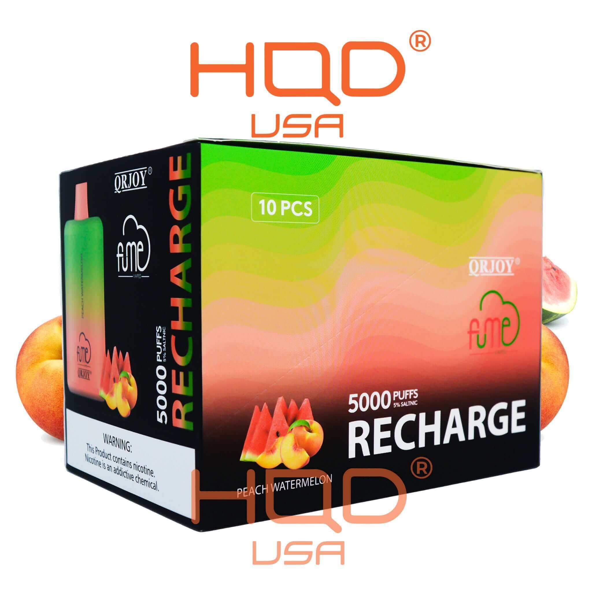 Fume | Recharge (10 Pack) | Disposable Vapes | HQD Tech USA