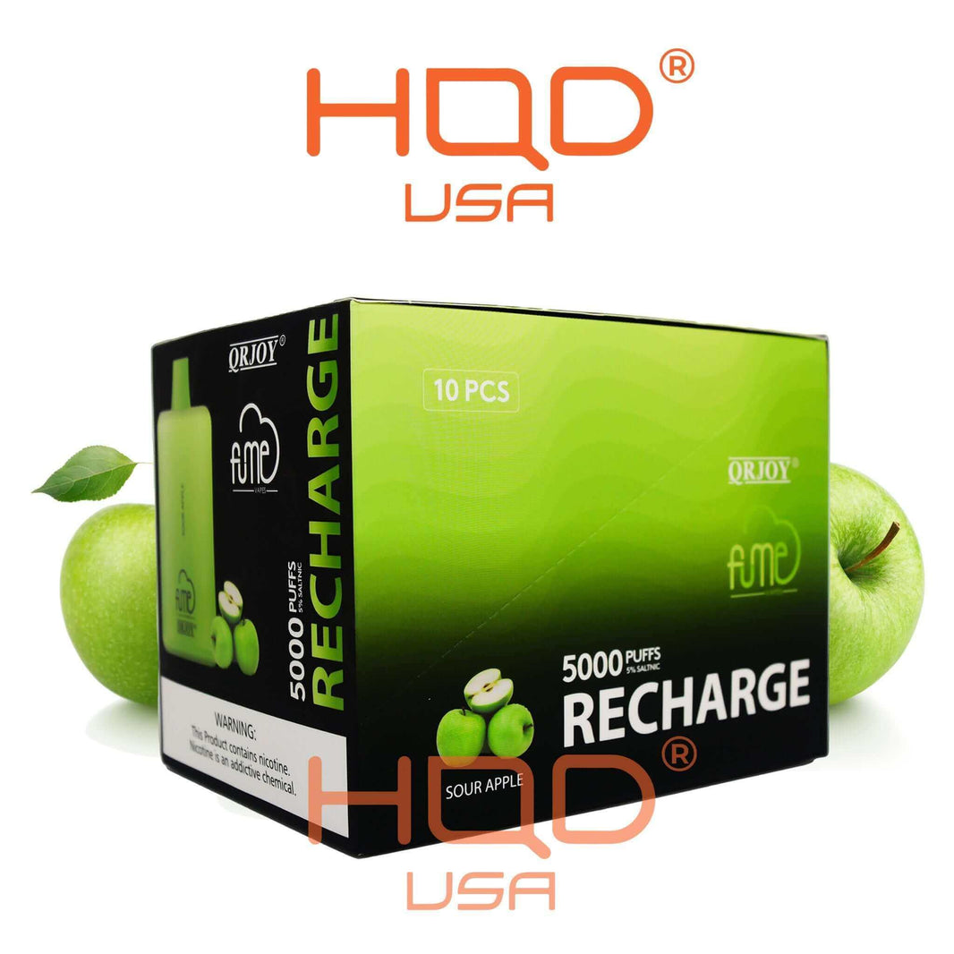 Fume | Recharge (10 Pack) | Disposable Vapes | HQD Tech USA