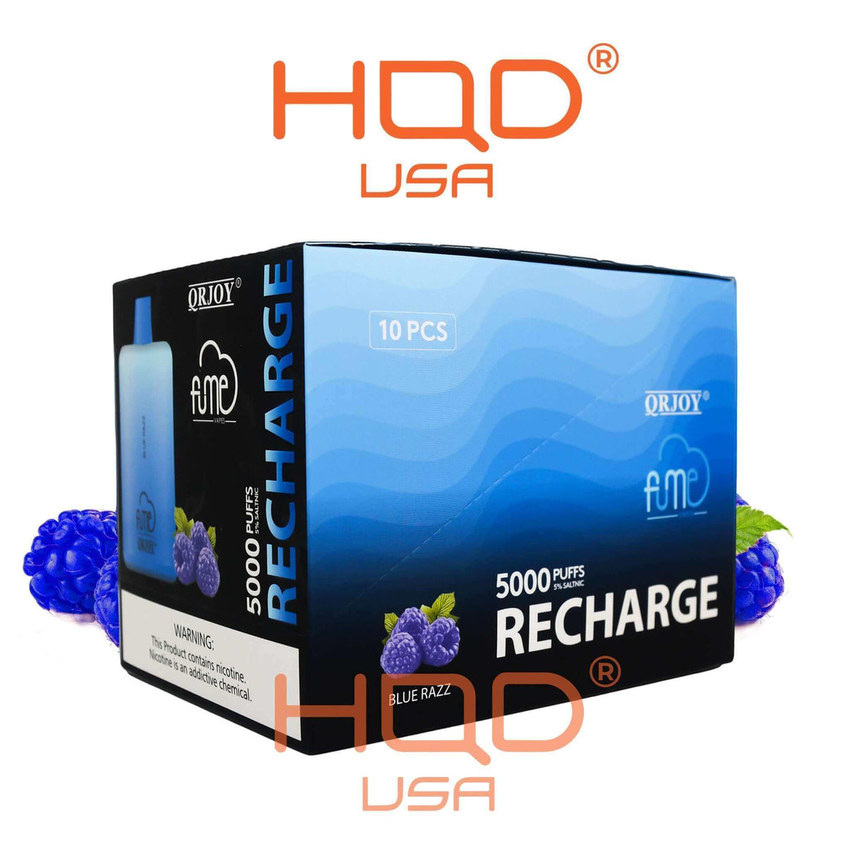 Fume | Recharge (10 Pack) | Disposable Vapes | HQD Tech USA