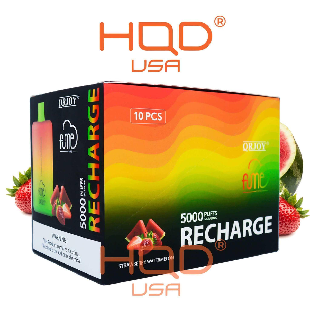 Fume | Recharge (10 Pack) | Disposable Vapes | HQD Tech USA