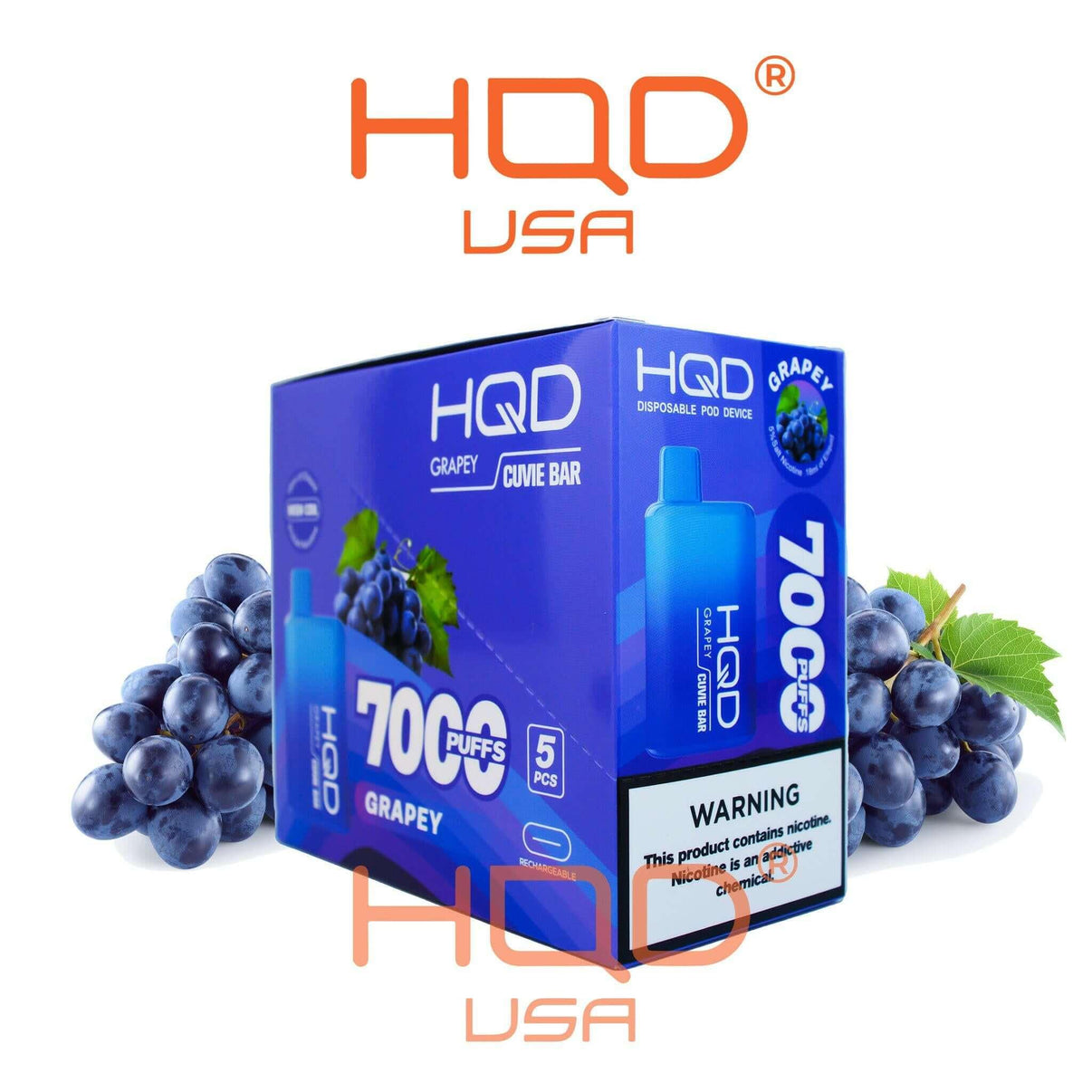 hqd vape cuvie bar HQD Cuvie Bar 7000 Disposable Vape 5 Pack – HQD Tech USA