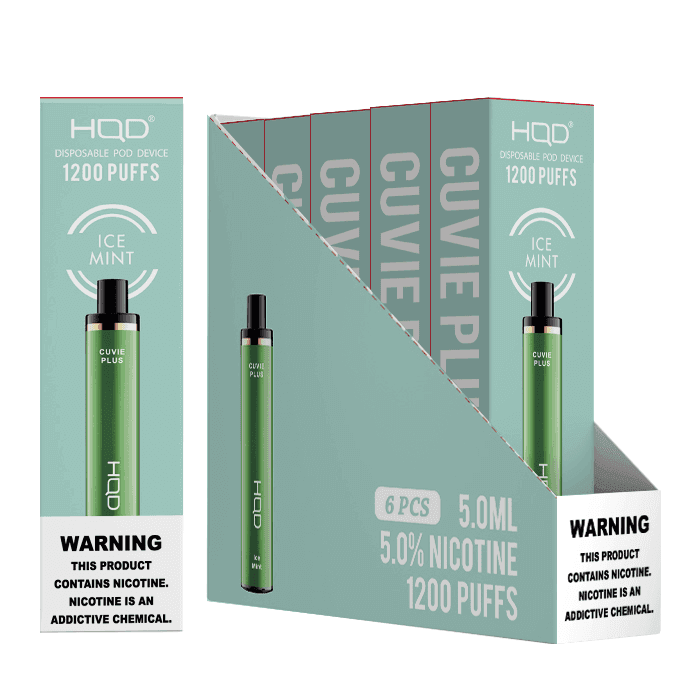 HQD Cuvie Plus Brick 6 pieces - FAST SHIPPING - FULL STOCK  HQD Tech USA