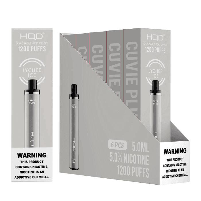 HQD Cuvie Plus (6 pack) | Disposable Vapes | HQD Tech USA