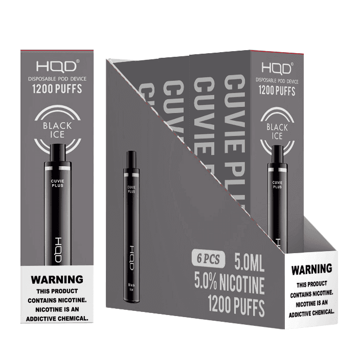 HQD Cuvie Plus (6 pack) | Disposable Vapes | HQD Tech USA