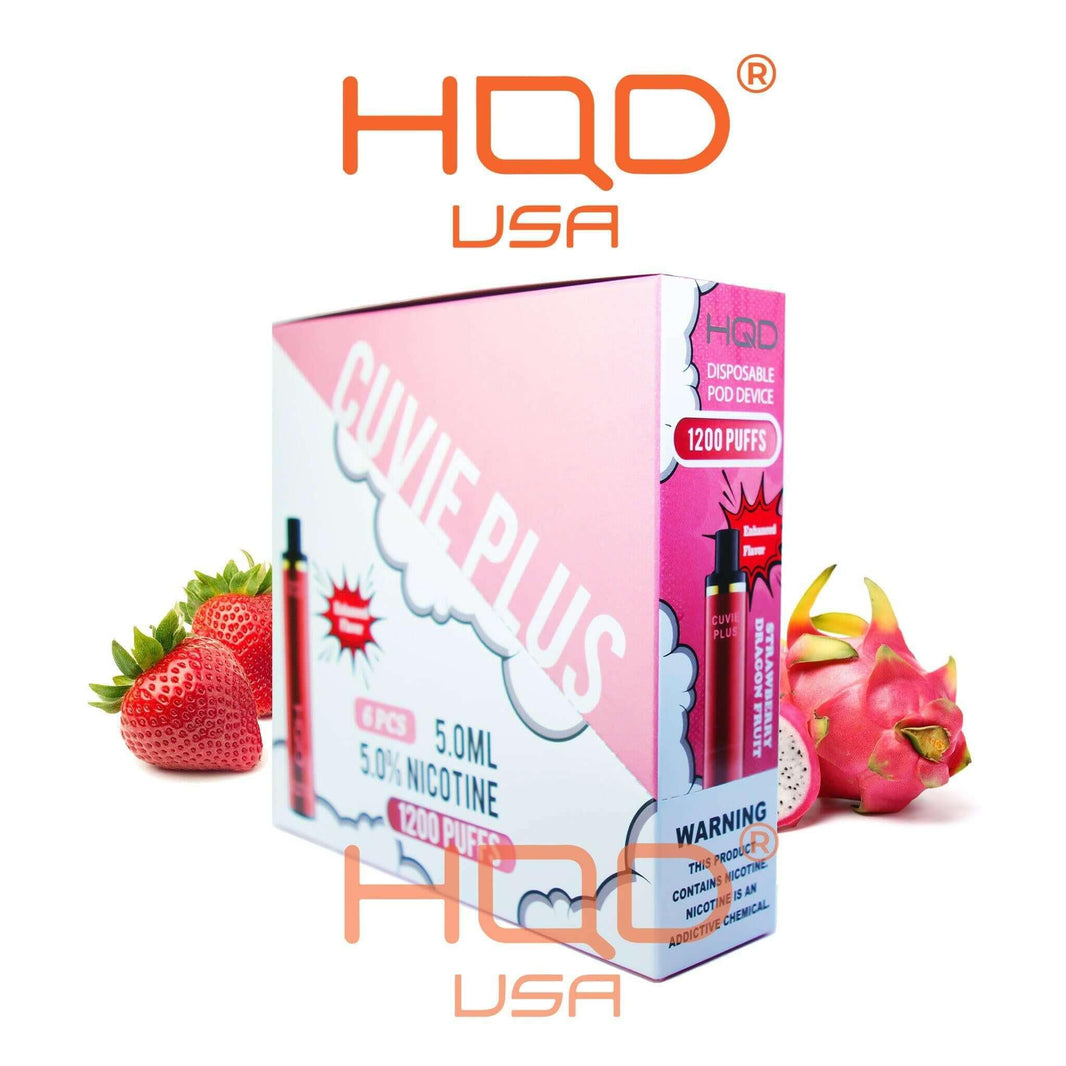 HQD Cuvie Plus (6 pack) | Disposable Vapes | HQD Tech USA