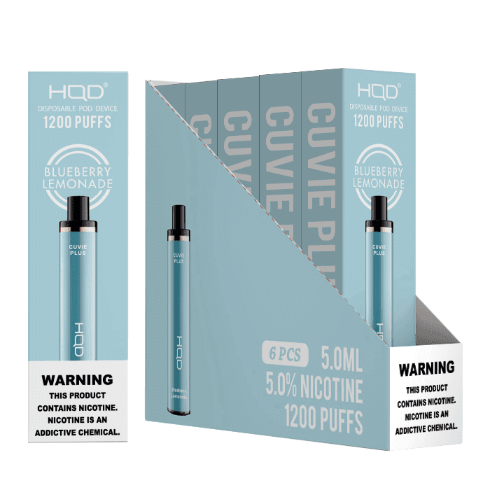 HQD Cuvie Plus (6 pack) | Disposable Vapes | HQD Tech USA