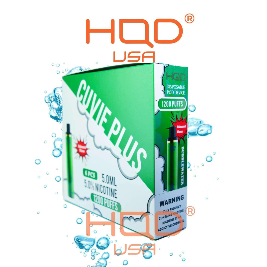 HQD Cuvie Plus (6 pack) | Disposable Vapes | HQD Tech USA