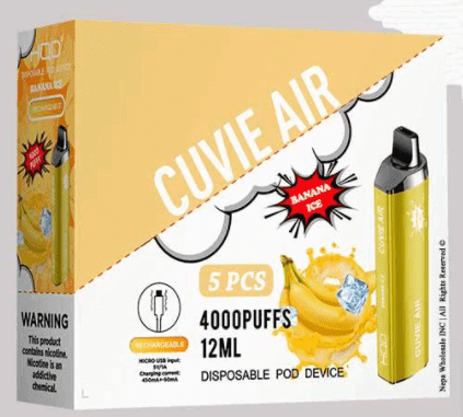 HQD | Cuvie Air (5 Pack) | Disposable Vapes | HQD Tech USA