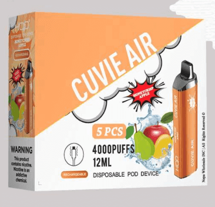 HQD | Cuvie Air (5-Pack) | Disposable Vapes | HQD Tech USA