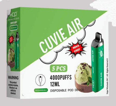 HQD | Cuvie Air (5-Pack) | Disposable Vapes | HQD Tech USA