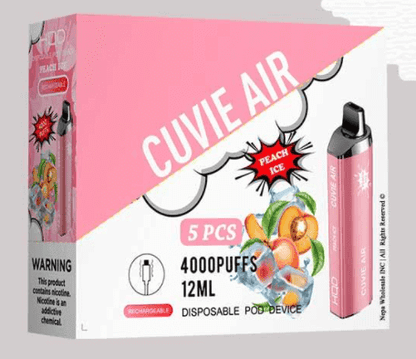 HQD | Cuvie Air (5-Pack) | Disposable Vapes | HQD Tech USA