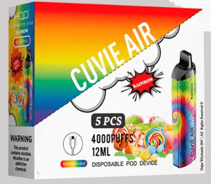 HQD | Cuvie Air (5-Pack) | Disposable Vapes | HQD Tech USA