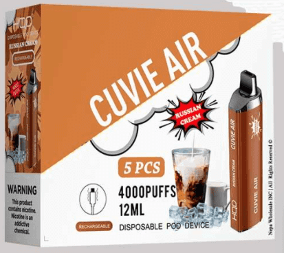 HQD | Cuvie Air (5-Pack) | Disposable Vapes | HQD Tech USA