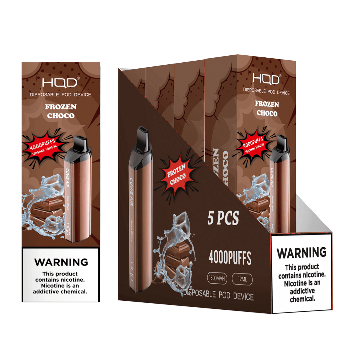 HQD | Cuvie Air (5-Pack) | Disposable Vapes | HQD Tech USA